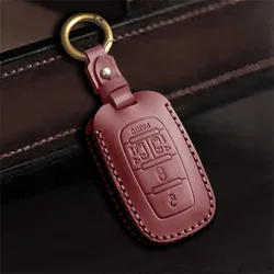 Car Key Case Cover Key Holder for Chrysler Pacifica 2017 2018 2019 2020 2021 2022 Voyager Smart Remote Key Shell
