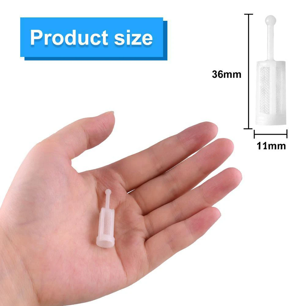 

40/20/10 pieces of spray gun filter fine mesh disposable gravity feeding paint filter diameter 11mm, length 36mm