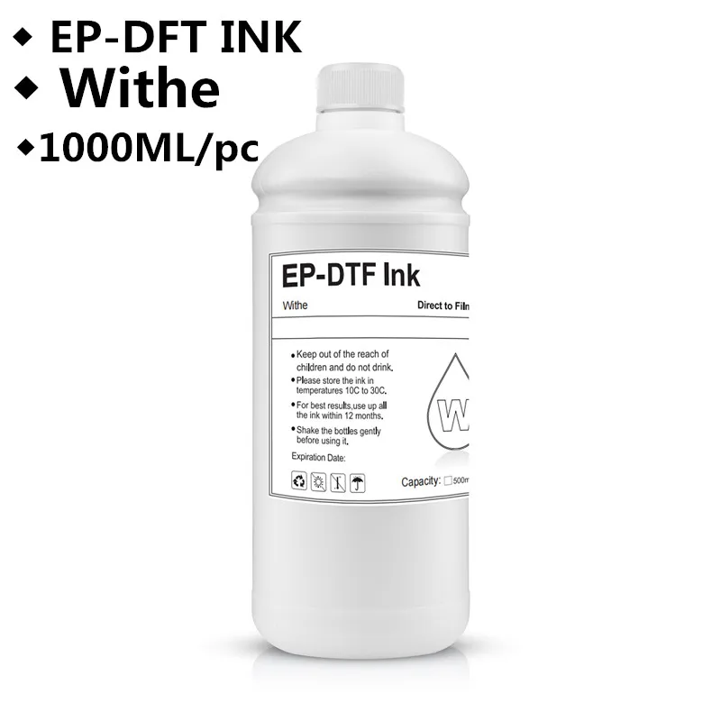 Imagem -05 - Tinta da Impressora do Filme de Transferência Dtf Apropriada para Epson L800 L805 Dx5 Dx7 Xp600 I3200 I4720 I5113 1000ml