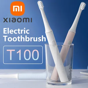 XIAOMI-Mijia T100 فرشاة أسنان كهربائية سونيك Mi فرشاة أسنان ذكية مقاومة للماء IPX7 USB قابلة لإعادة الشحن لفرشاة تبييض الأسنان أفضل 10 آلات تقشير الأرز مبيعا - رقم 7