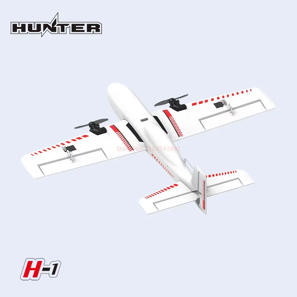 طائرة Hunter H1 Humi PNP 680 مللي متر جناحيها EPP FPV-PNP محرك مزدوج طائرة RC بدون FC صديقة للمبتدئين