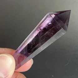 Natural Stone Magic Amethyst Tower Polished Quartz Wand Point Reiki Gift Room Healing Decor Obelisk