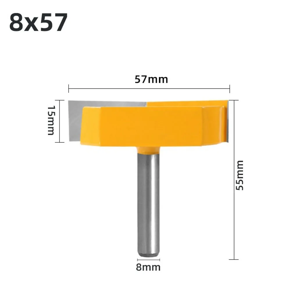 81212 7mm Shank Router Bit  Cleaning Bottom Woodworking Milling Cutter  Tungsten Steel Blade for Wood  Long lasting Performance