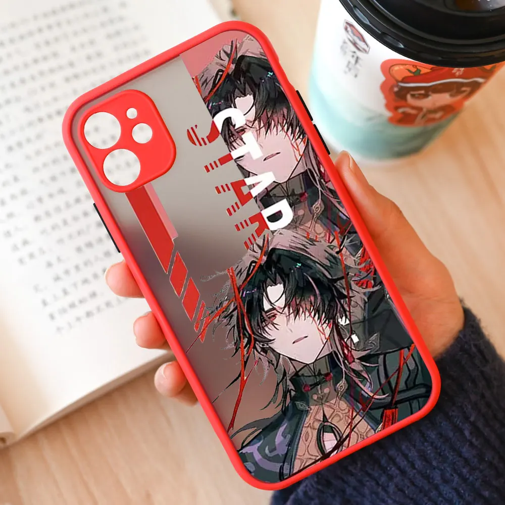 Honkai Star Rail Gepard Bronya Phone Case for IPhone X XS Max XR 8 7Plus Mini SE XS 13 12 11 14 15 Pro MAX Shockproof Hard Cover