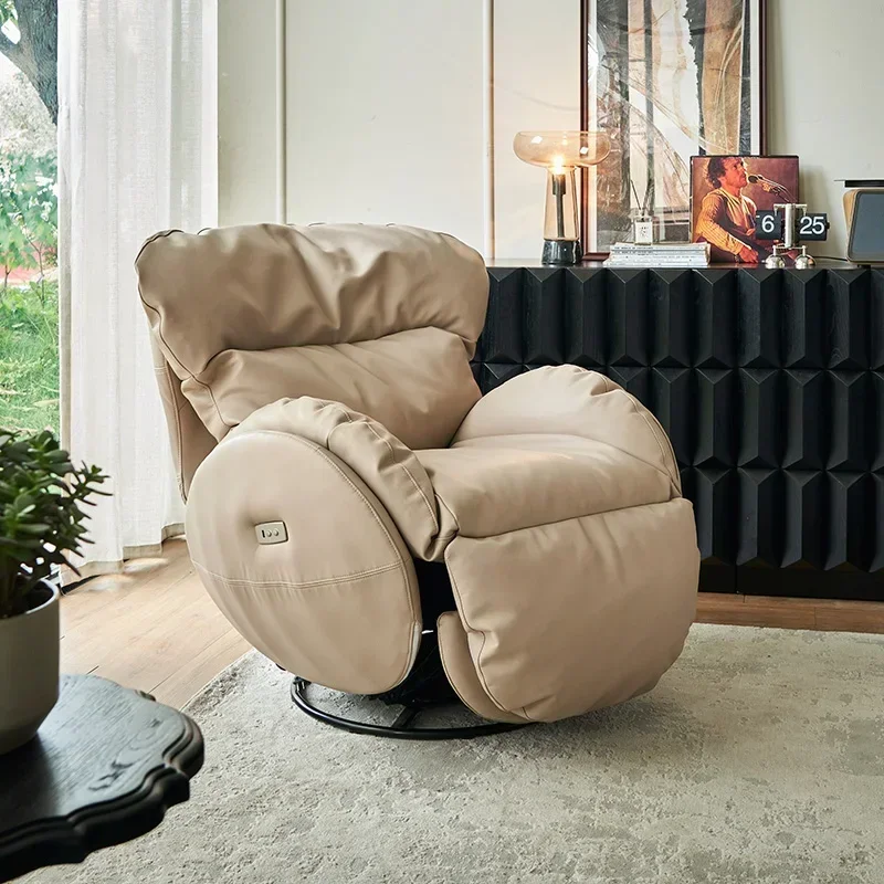 Large Swivel Living Room Chairs Modern Luxury Nordic Lounge Recliner Chairs Adult Lazy Comfy Sillas De Sala Home Furniture