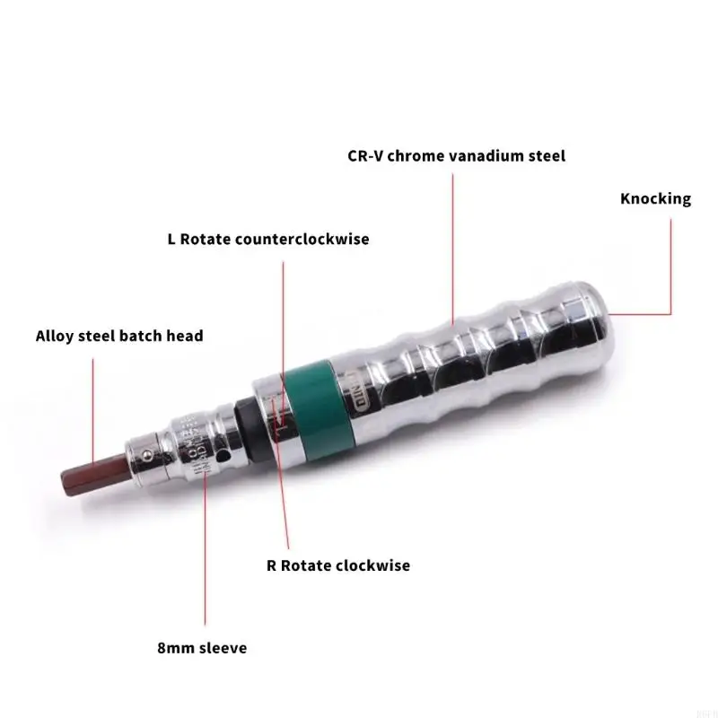 

Impact Screwdriver Set With Detachable Head And Reversible Function For Automotive Maintenance Projects R6FB