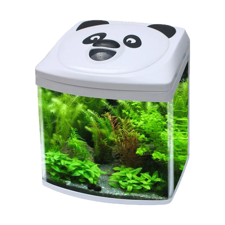 

Wholesale Hight Quality Panda Desktop Small/Mini Glass Portable Fish Tank