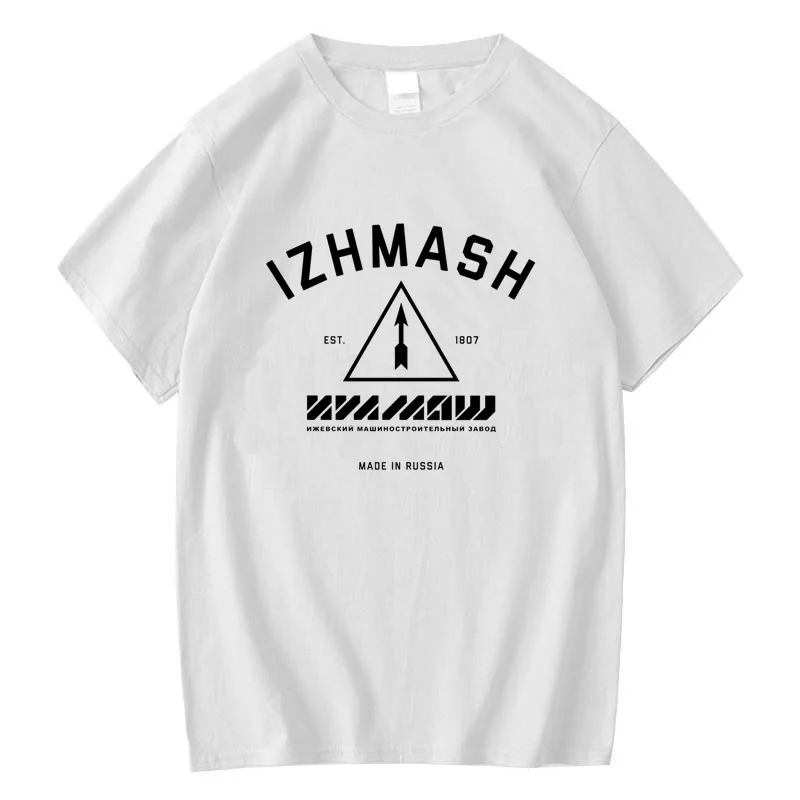 Mens Tshirts Funny Izhmash Ak 47 74 Ak47 Washed Vintage T Shirt Tops Tees Oversized Graphic Men Short Sleeve Summer T Shirts 5XL