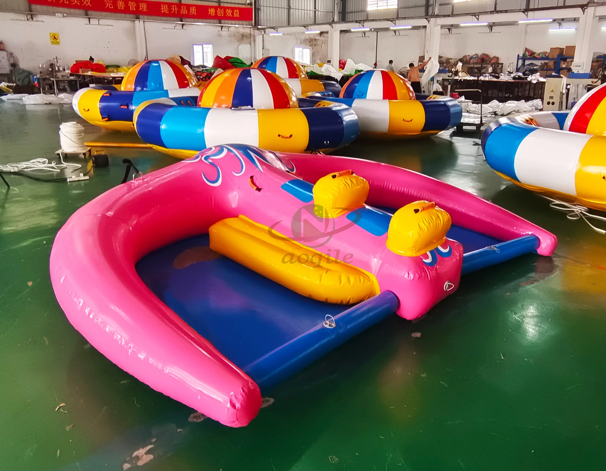 High Quality Inflatables Flying Manta Ray for Water Play Equipment Water Sport Games Water Ski Towable Boat