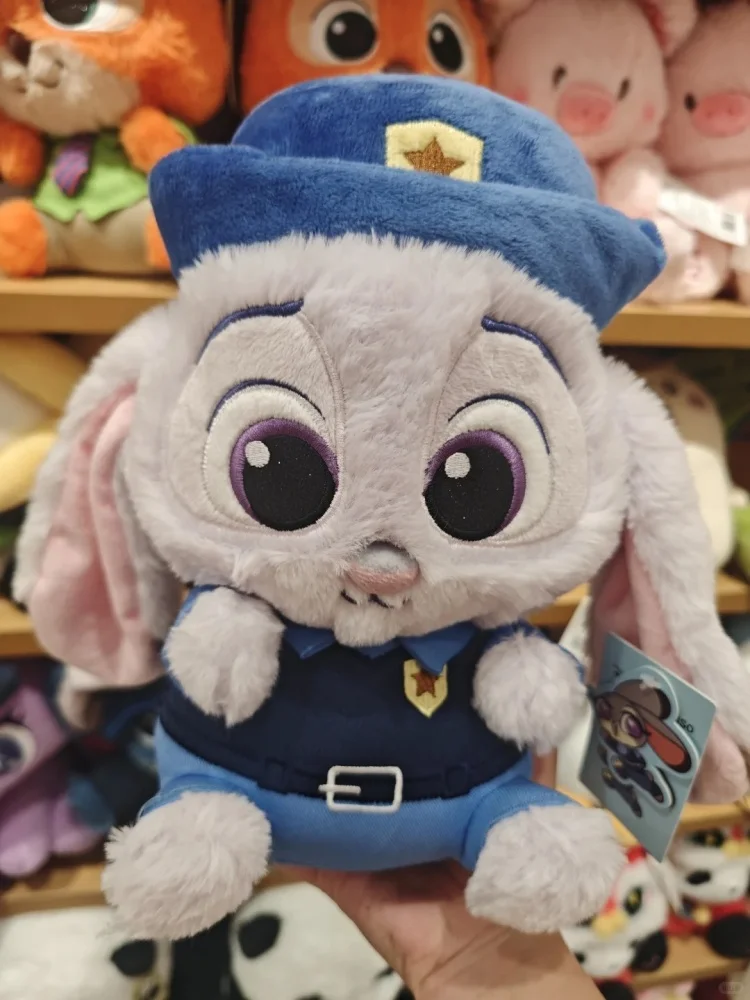 الأصلي 26 سنتيمتر Miniso Zootopia ألعاب من نسيج مخملي الكرتون لينة أرنب جودي الثعلب نيك ألعاب من نسيج مخملي Kawaii Peluche وسادة هدايا أعياد ميلاد للأطفال