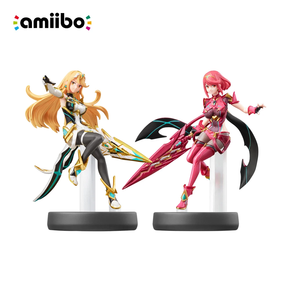 Nintendo Amiibo Figure - Pyra +Mythra Conjoined combination