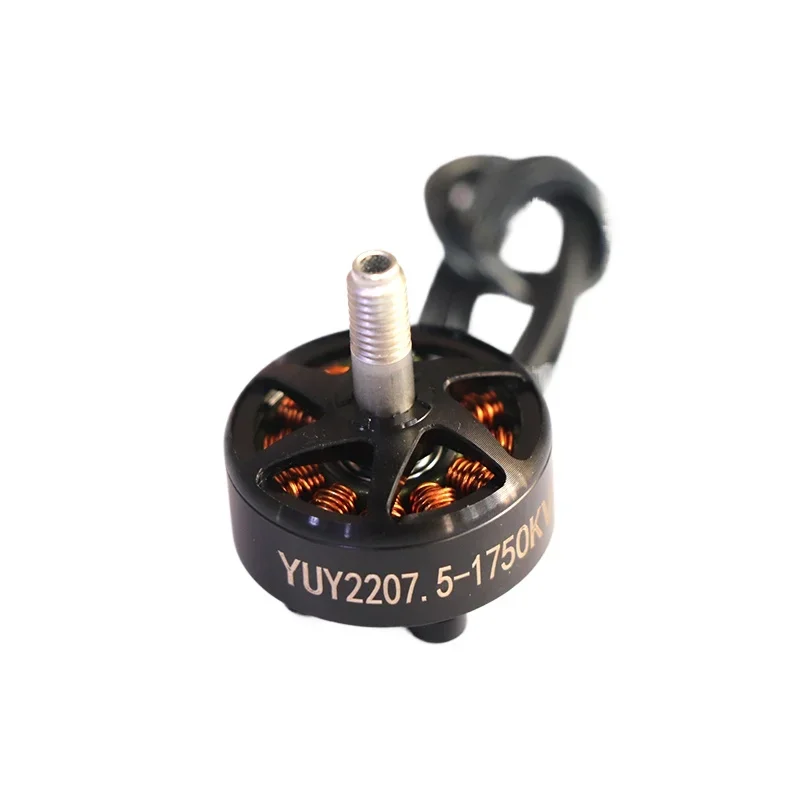 

HSKRC 2207.5 1750KV Бесщеточный двигатель для 5-дюймового радиоуправляемого гоночного дрона FPV Эффективный фристайл 6065 Алюминий 20AWG