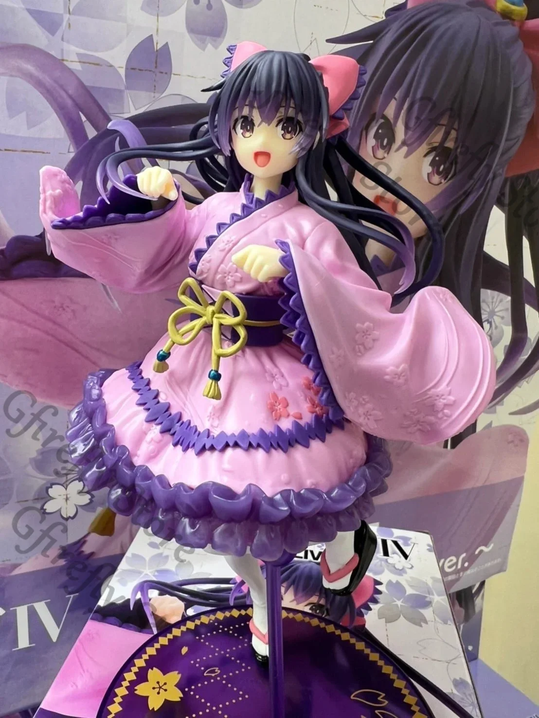 

DATE A LIVE Anime Model Garage Kits Quadratic Element Yatogami Tohka Decoration Prototype Cosplay Desktop Ornament Gift