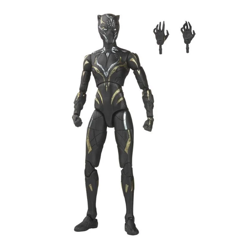 Hasbro Anime Marvel Legends Black Panther Without Original Packaging Box Christmas Gifts Genuine Action Figure Model Toys