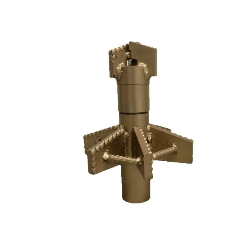 Water well drilling diamond composite piece tower expansion combined drilling drill bit