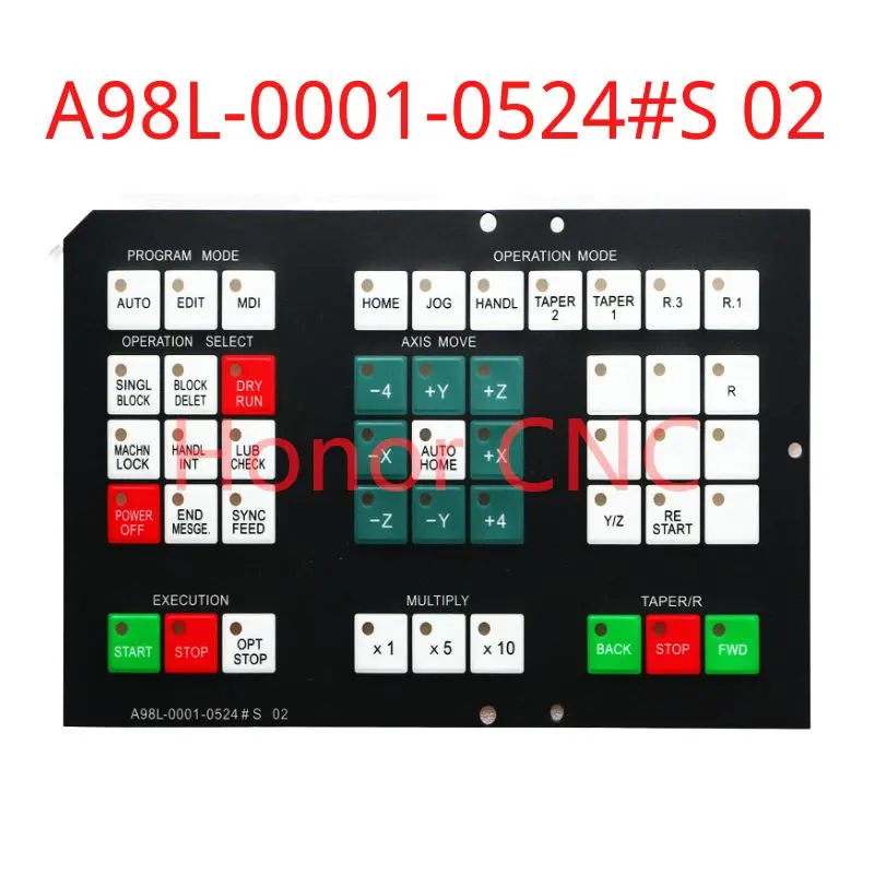 

A98L-0001-0524 #S 02 Brand New Keypad Membrane
