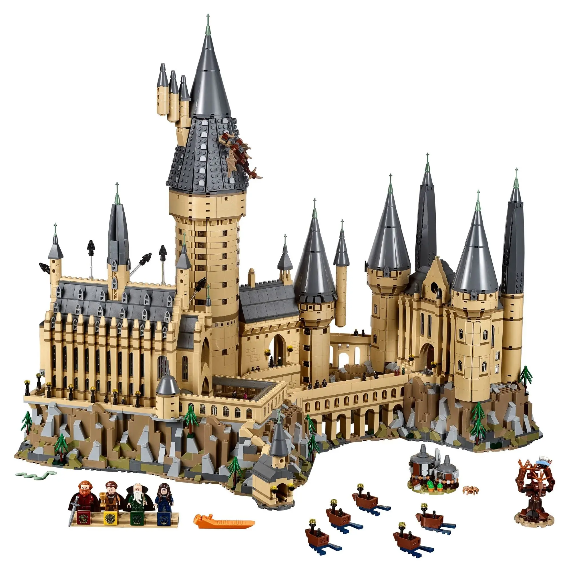 LEGO Harry Potter-71043 Hogwarts Castle toy set, room decoration