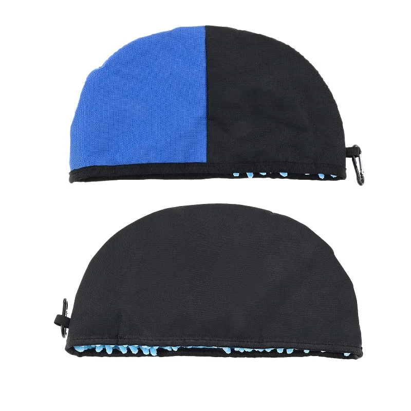 1Pc Portable Flying Disc Golf Cleaning Tool with Microfiber Zipper and Carabiner Golf Cleaning Pocket Golf Towel Accessories
