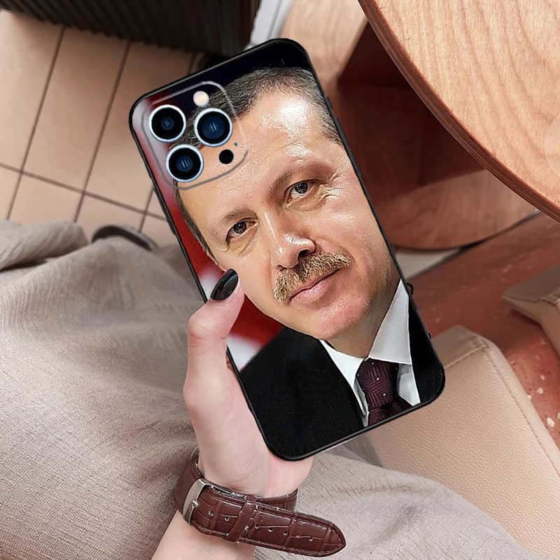 Turkey Recep Tayyip Erdogan Phone Case For iPhone 11 12 13 14 15 16 Pro Max Mini 7 8 Plus X XR XS Max