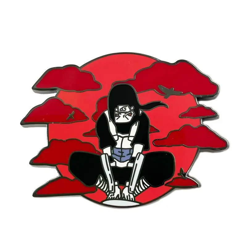 LXJERY Itachi Uchiha Brooch Na - Anime Cosplay Naruto ulasan dan harga