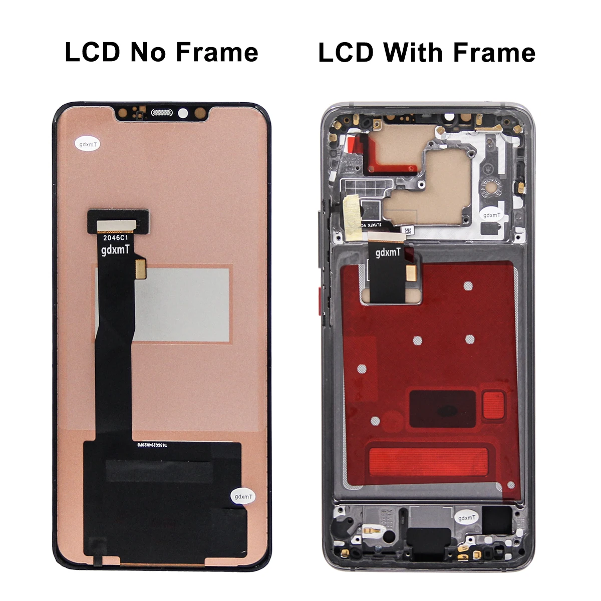 Display Screen with Frame for Huawei Mate 20 Pro, for Huawei Mate