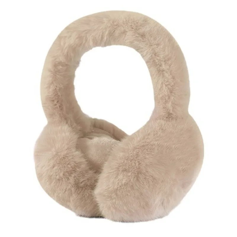 2024 New Korean Style Foldable Ear Muffs for Women, Cute Fluffy Winter Warm Ear Covers, Anti Cold Wind, for Outdoor Activities