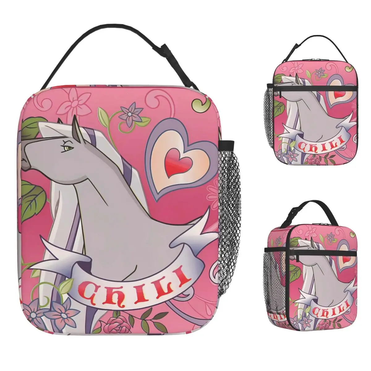 حقيبة غداء هزلاند هزلية، صندوق غداء للسفر للبالغين، تصميم جرافيك كاجوال، حقائب غداء حرارية، حقيبة تبريد محمولة أكسفورد