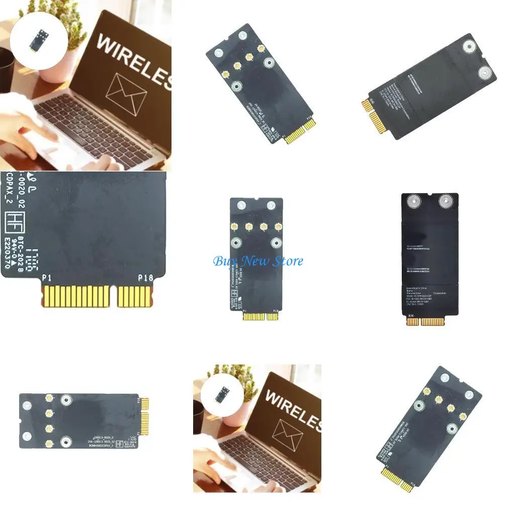 

20CE BCM943602CDP Wireless Networking Card For A1418 A1419 MK452 MK442 MK462 MK482 Fast Speed Internet Access For Laptop