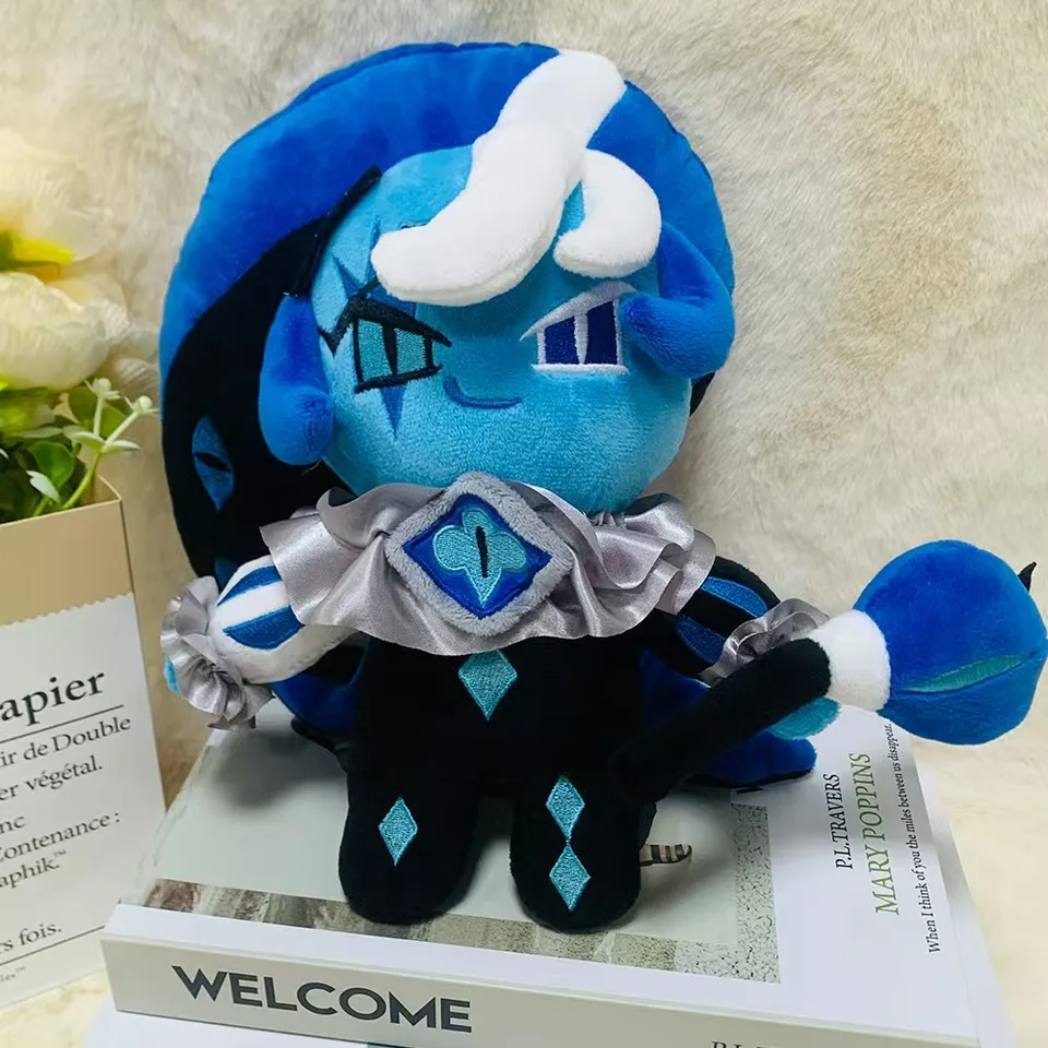 シャドウミルククッキー ぬいぐるみ 28cm ブルー アニメ クリエイティブ