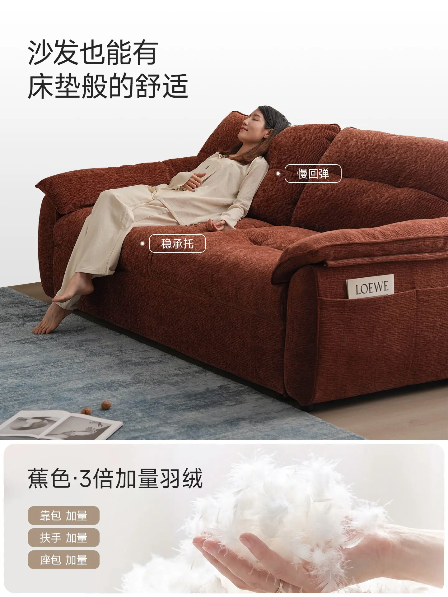 Small apartment sofa bed removable and washable single double multi-functional folding dual-purpose bed simple study fabric sofa