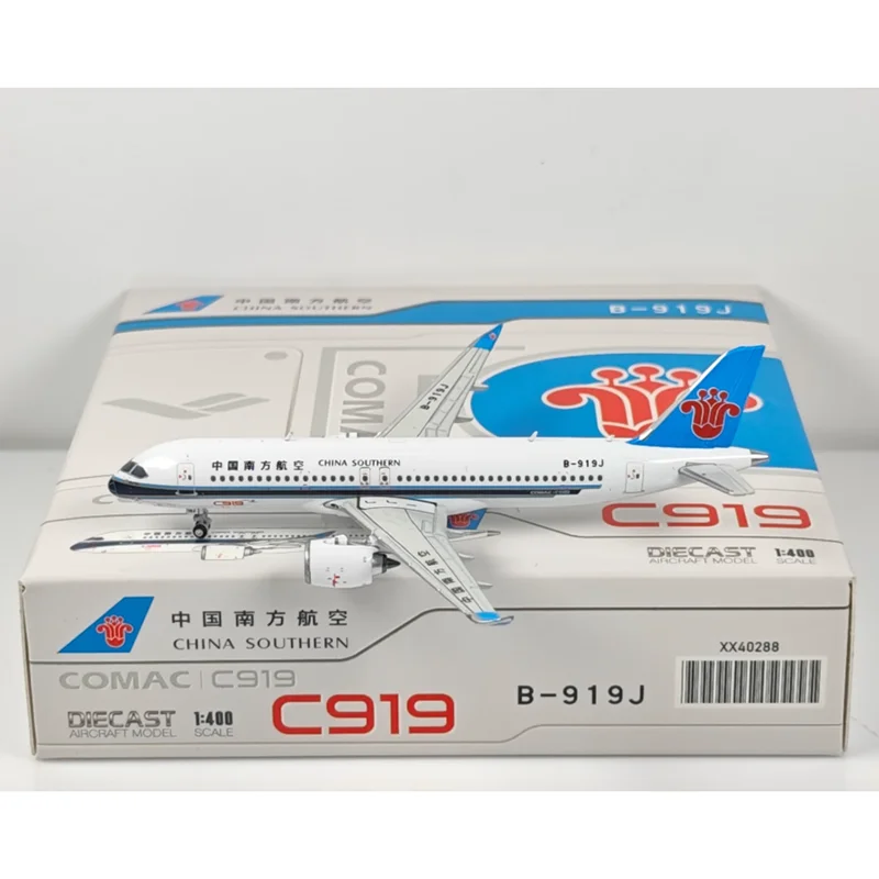 JC Wings 1/400 Schaal China Southern Airlines C919 B-919J Gegoten Legering Vliegtuigen Model Collectible Decoratief Item