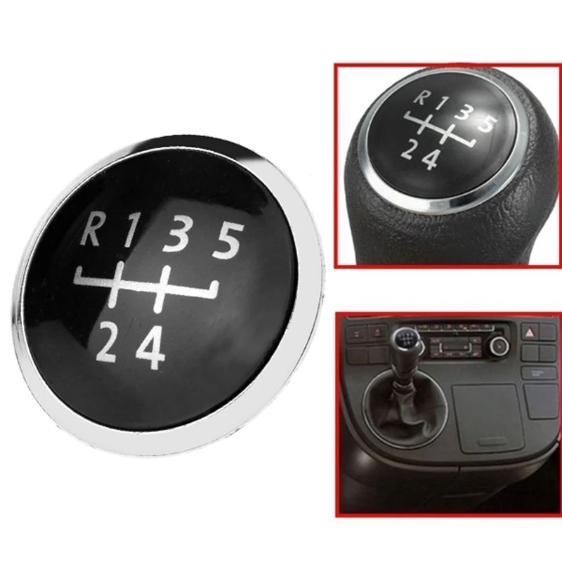 

A57E-5 Speed Manual Car Gear Shift Knob Cap Cover For Transporter T5 T5.1 Gp Replacement
