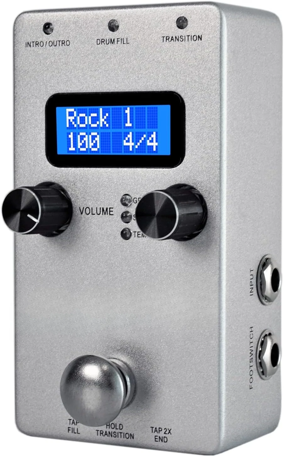 

MINI 2: Hands Free Drum Machine Guitar Effect Pedal