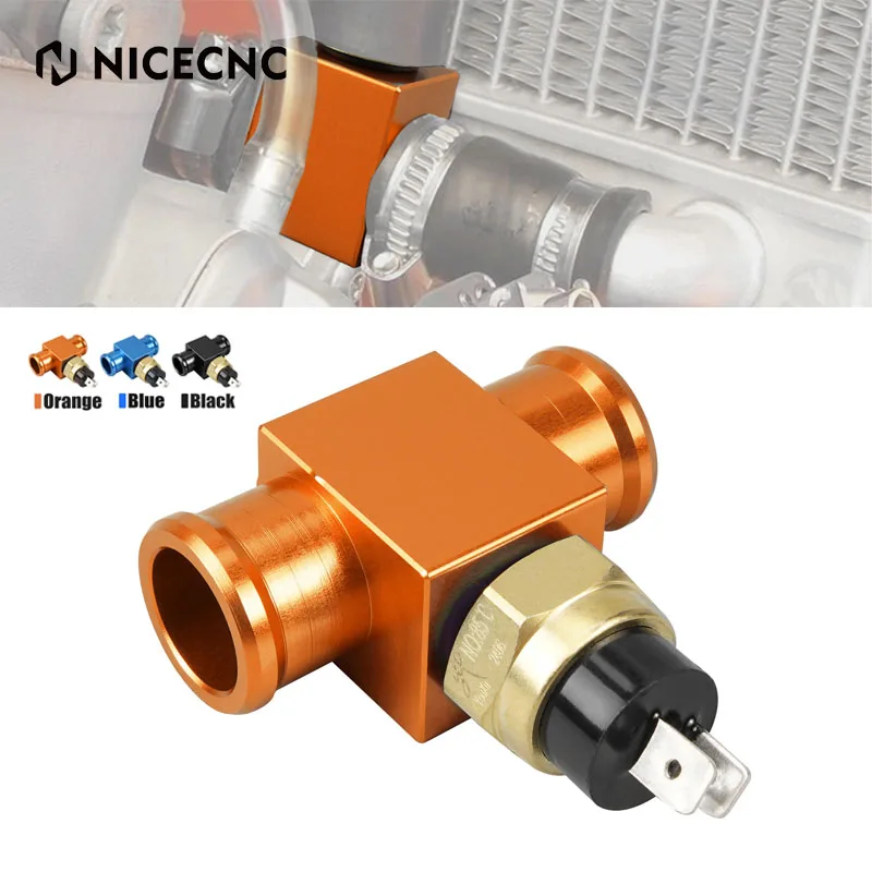22MM Temperature Switch Radiator Fan Thermostat For KTM EXC 300 EXCF 350 SX 125 SXF 250 SXF 450 XC XCF XCW For Husqvarna TE 300
