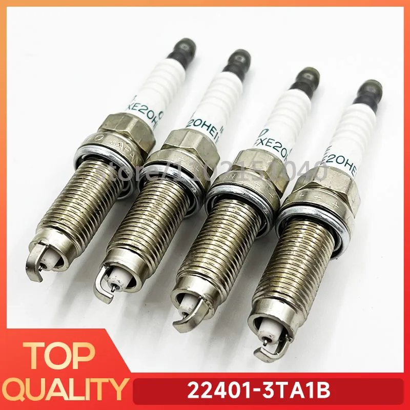 4pcs 22401-3TA1B FXE20HE11 Iridium Spark Plug for Nissan ALTIMA QASHQAI TEANA TIIDA X-TRAIL NOTE JUKE CUBE 1.6L 2.5L HR16DE