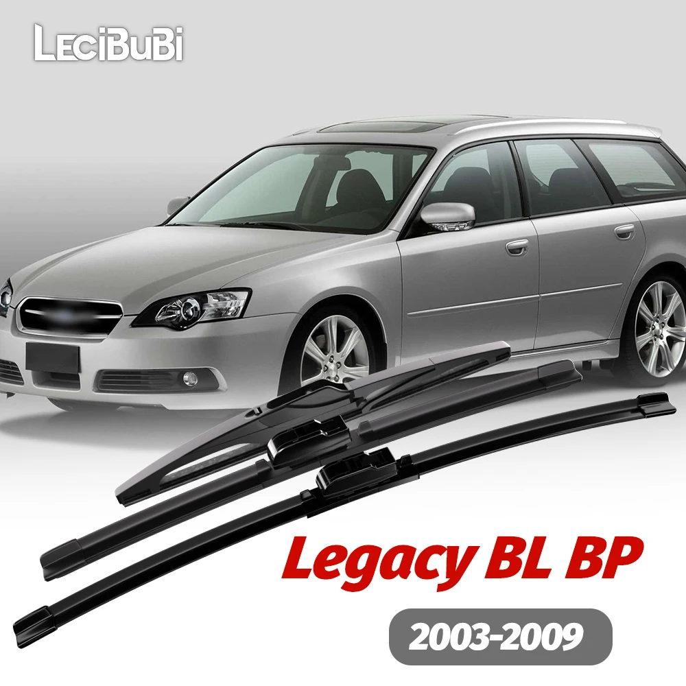 1 satz Vorne und Hinten Scheibenwischerblätter Scheibenwischer Für Subaru Legacy BL BP 2003-2009 2004 2005 2006 2007 Zubehör