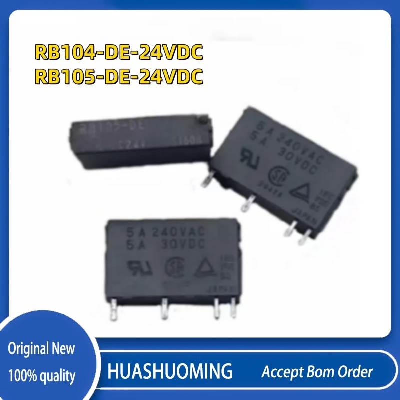 

NEW 10PCS/LoT RB105-DE RB105 DE DC24V RB104-DE RB104 DE DC24V RB104-DE-24VDC RB105-DE-24VDC 5A 4PIN