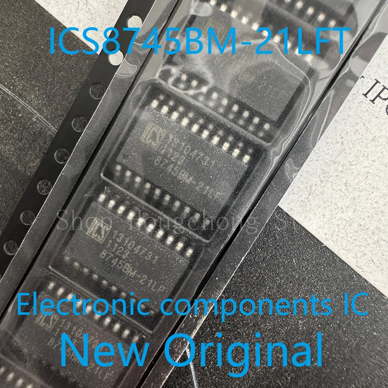 New Original ICS8745BM-21LFT ICS8745BM 8745BM-21LF SOP20 ICS IC CHIP 5PCS