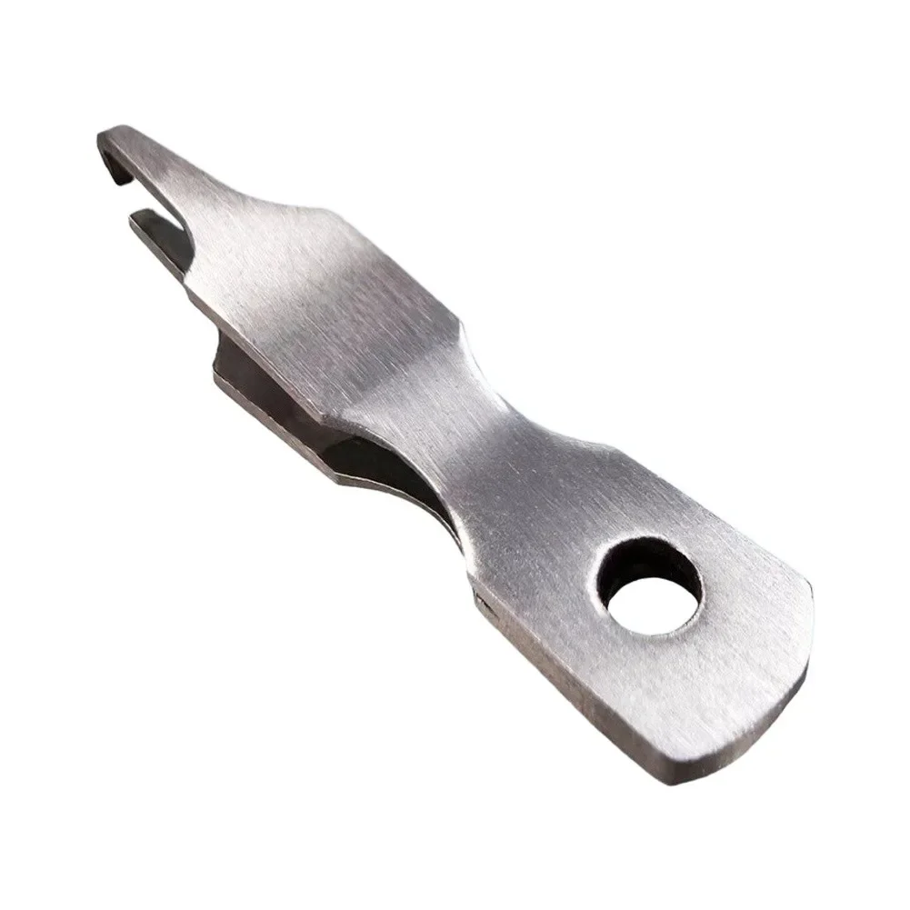 Stainless Steel Quick Split Ring Opener For Mini Pliers Fishing Tools Lightweight Portable 6.1cm 8g With Hanging Hole
