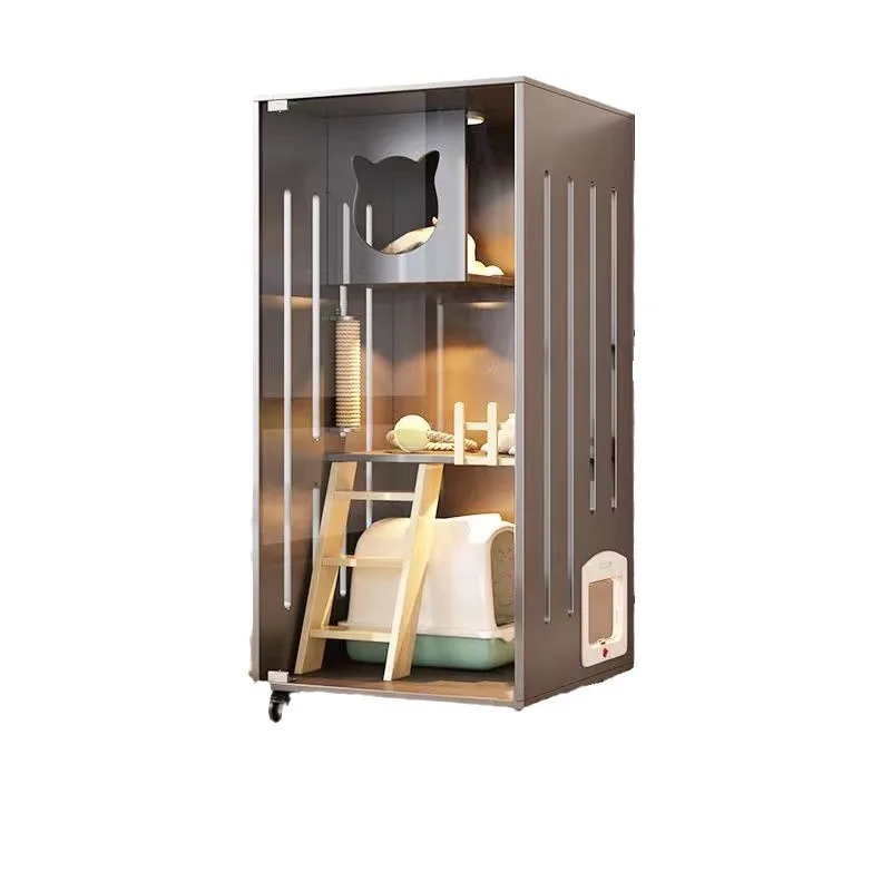 

Cat cage cat villa pet cabinet oversized free space luxury cabinet house house pet cabinet