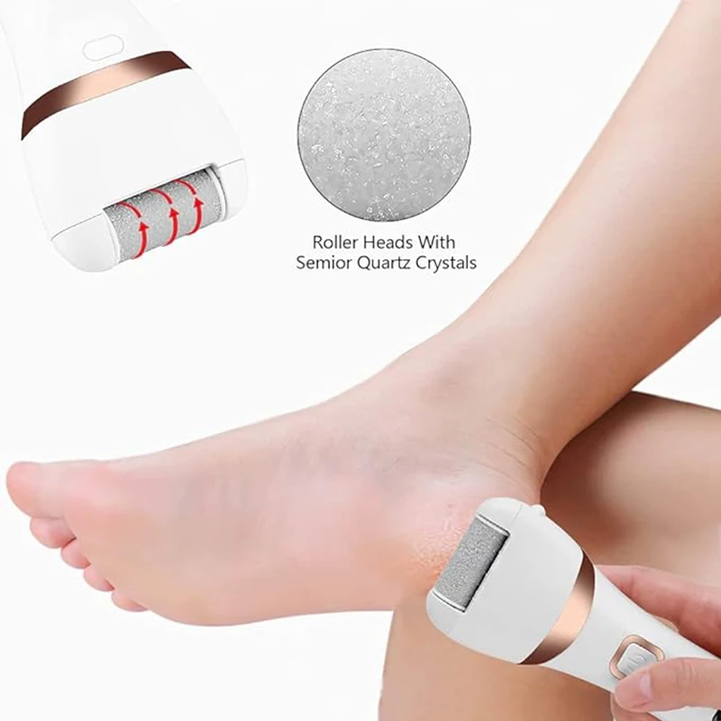 6PCS Foot Care Tool Heads Dead Hard Skin Callus Remover Refills Grinder Replacement Rollers File Feet Care Tool