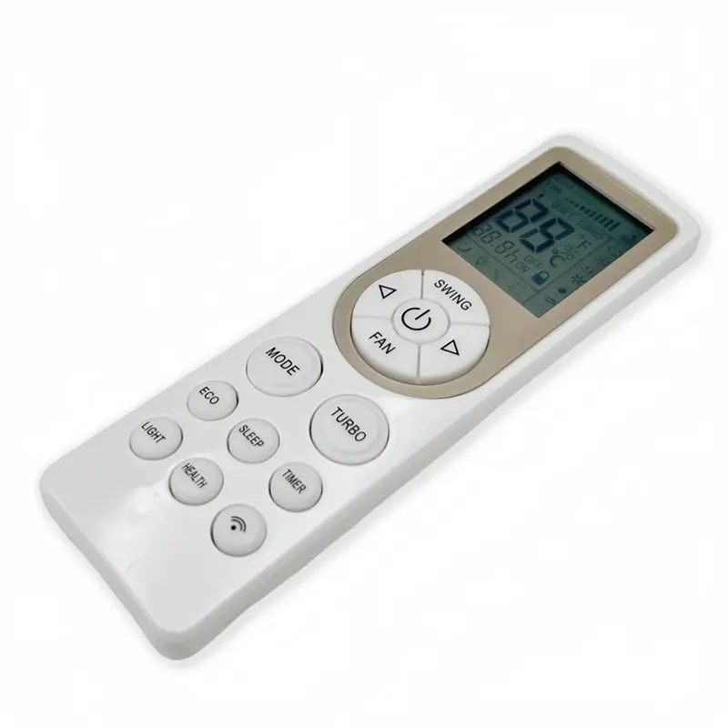 ZIZI 2X Control Remoto RD1A4 Para Aire Acondicionado AQUA THERMAL, Airton, Skyworth, METZ, TADIRAN, Akai, Climamania, STARCREST