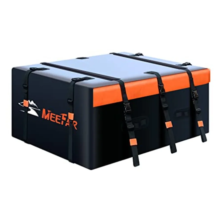 

Rooftop Cargo Carrier Car Roof Bag 21 Cubic Feet 100 Waterproof Car Top Carrier Fits All Vehicle with/Without Rack Include Anti