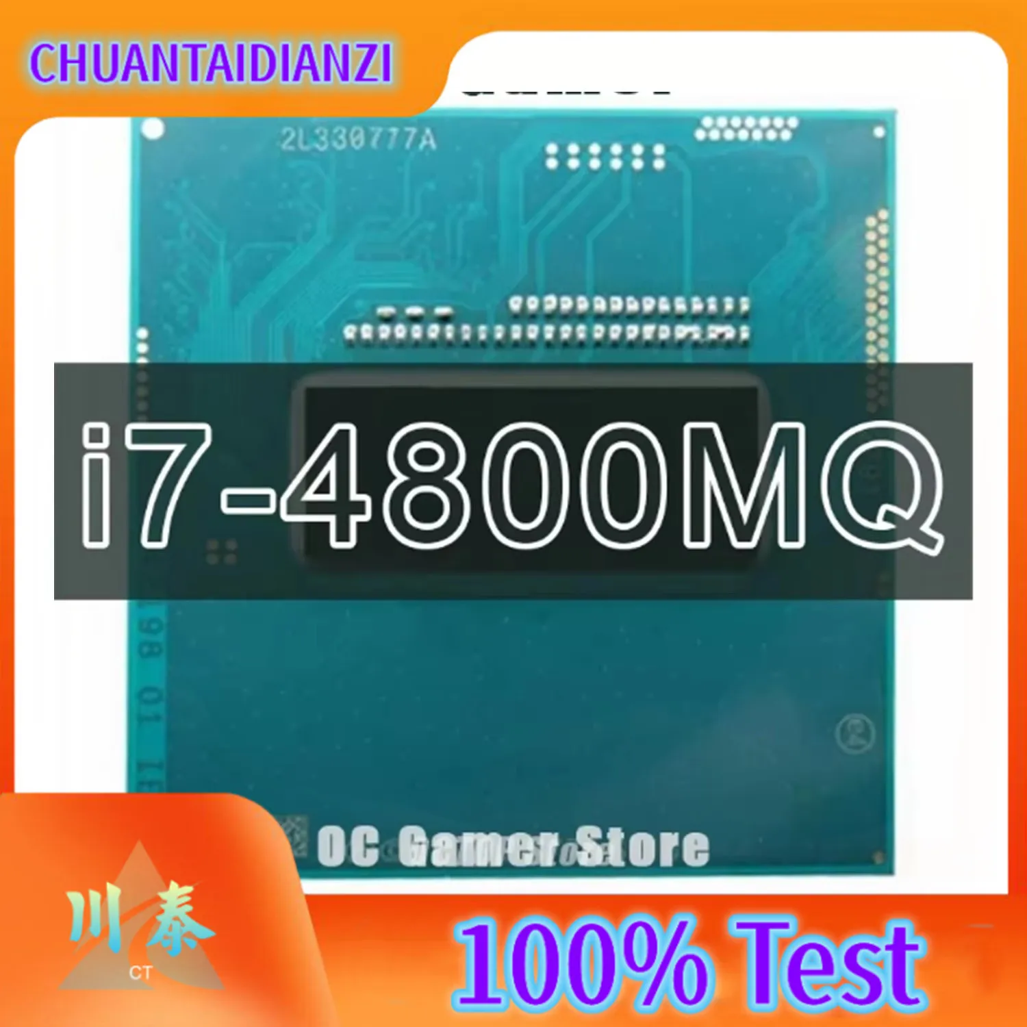 Core i7-4800MQ i7 4800MQ SR15L 2.7GHz Quad-Core Eight-Thread CPU Processor 6M 47W Socket G3 / rPGA946B