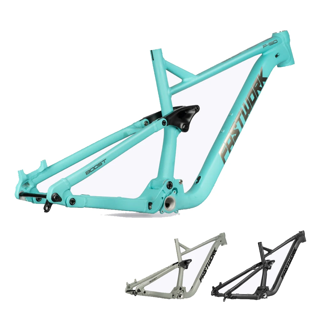 

Aluminum Alloy MTB Frame Full Suspension Power Tail Frame Enduro 148 * 12MM Mm 29ER 27.5er AM Full Mountain Bike Frame