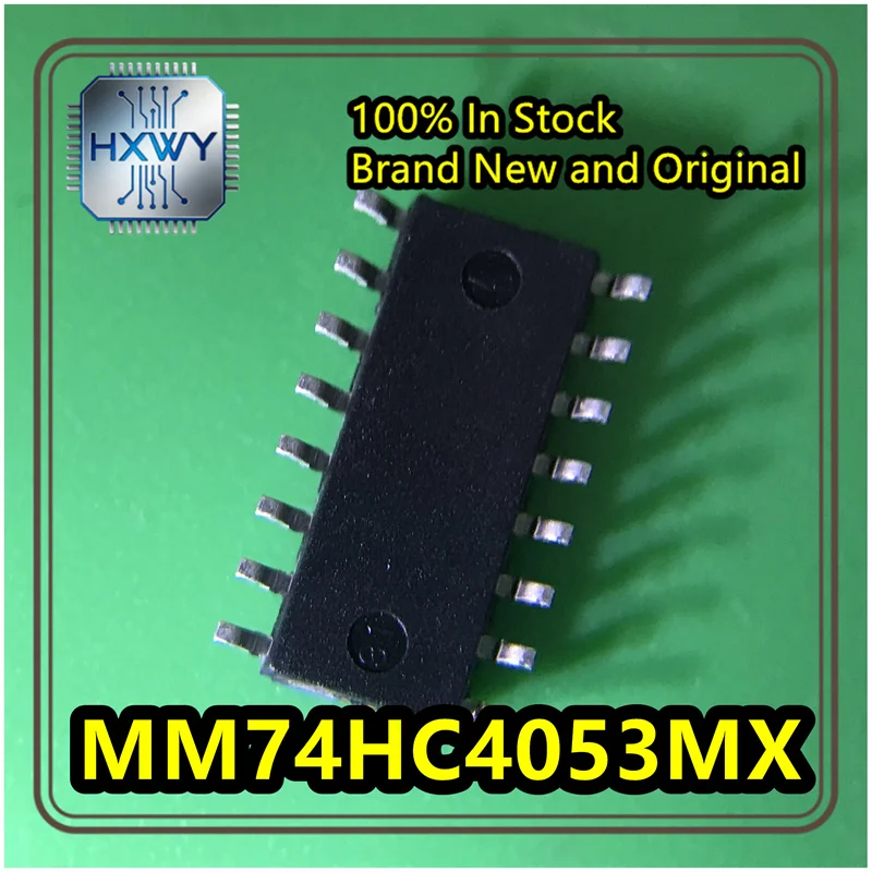 (10/50 pieces) MM74HC4053MX MM74HC4053M SOP16 3-channel 2-to-1 analog/digital multiplexer, brand new, original, in stock,