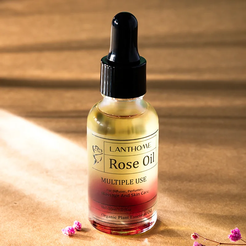 Pure Natural Therapeutic Grade Essential Oils Improve Sleep Quality Freckle Acne Dry Massage Diffuser Skin Care Rose Oil