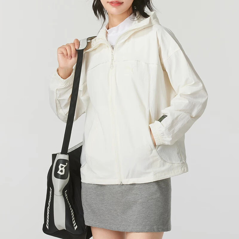 

Puma Authentic Autumn New Ladies Casual Loose Windproof Zip-up Sports Hoodie 628763-87
