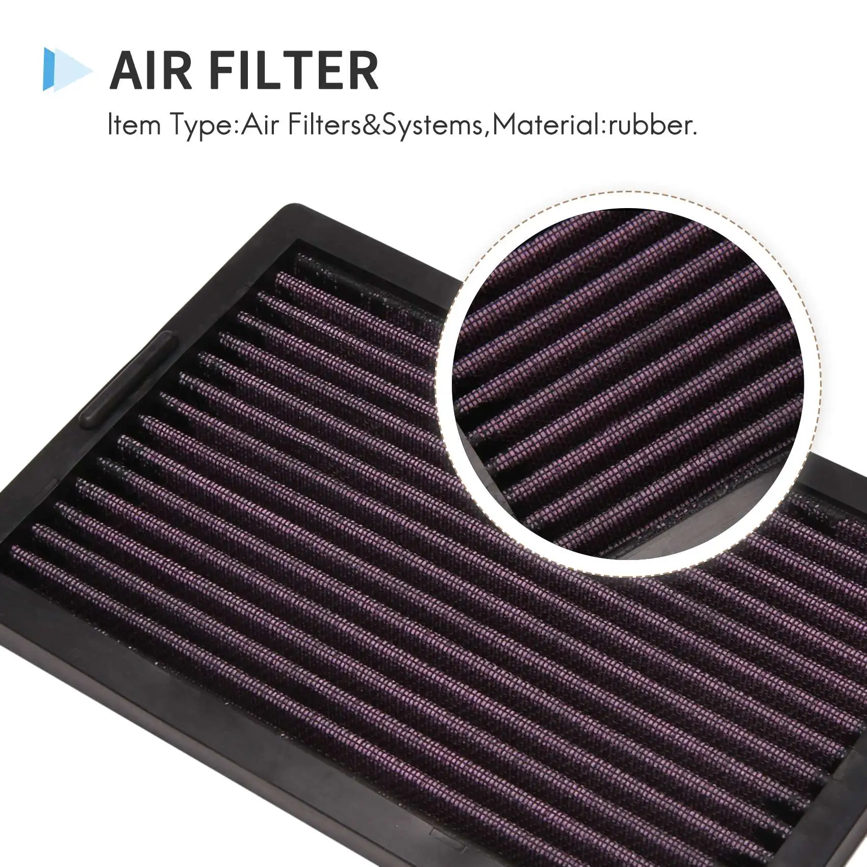 Filtro de ar para motocicleta para Kawasaki Ninja 250/250R/300 Abs Z300 Ninja250 Ninja250r Ninja300 Ex300