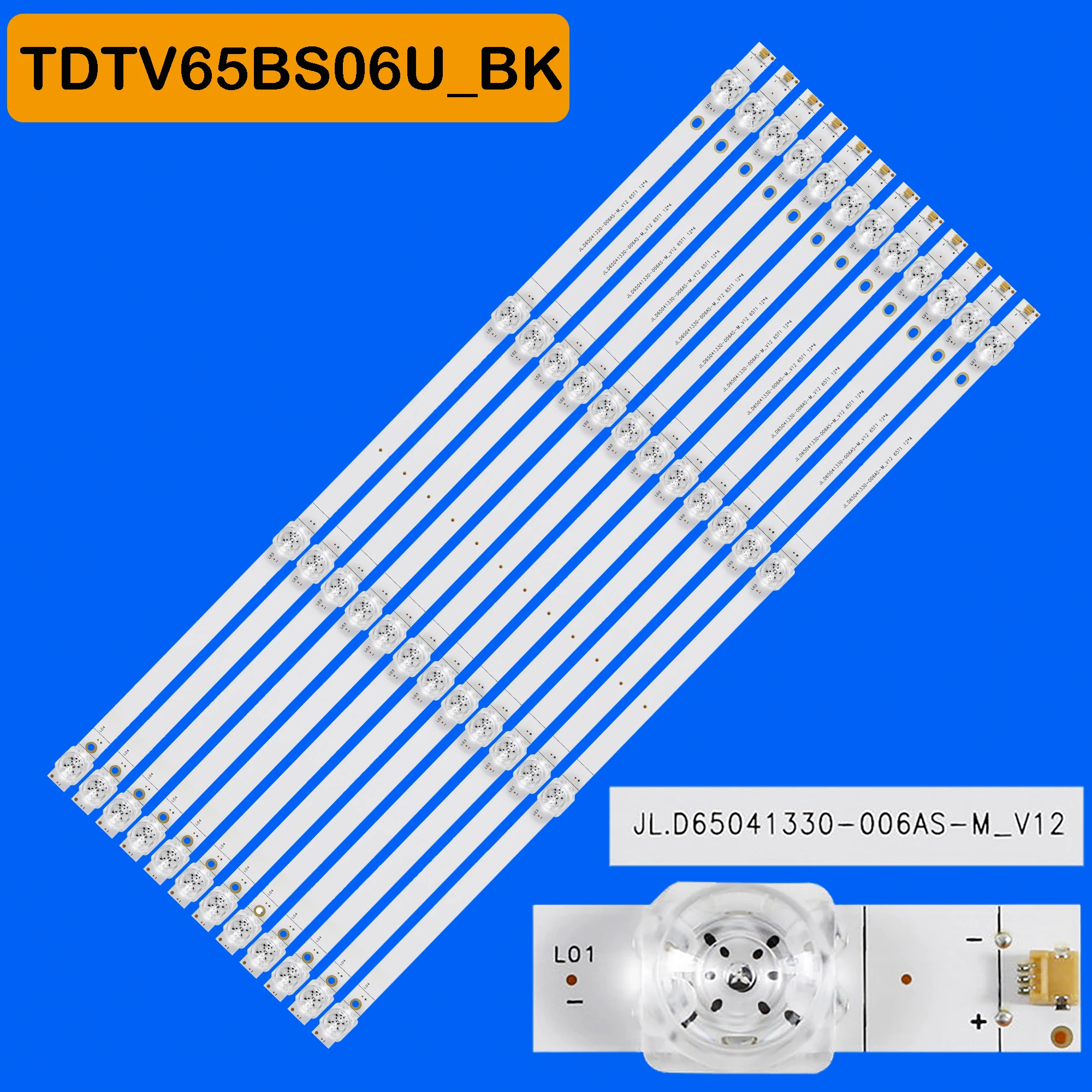 LED Backlight Strip For SW-LED65UG403 U65H8051E/G H-LED65GU7001TDTV65BS06U_BK CELED65UHDSA22B6 DM-LED65UBB33 KEUH6521 SMX65E1UAD